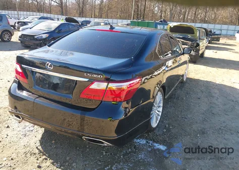 2012 Lexus Ls 460 from USA, damaged, VIN JTHBL5EF7C5110995